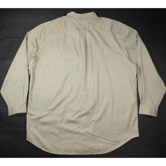 Polo Ralph Lauren Button-Down Shirt Men's 3XLT Tall Light Tan Long Sleeve - Picture 4 of 12